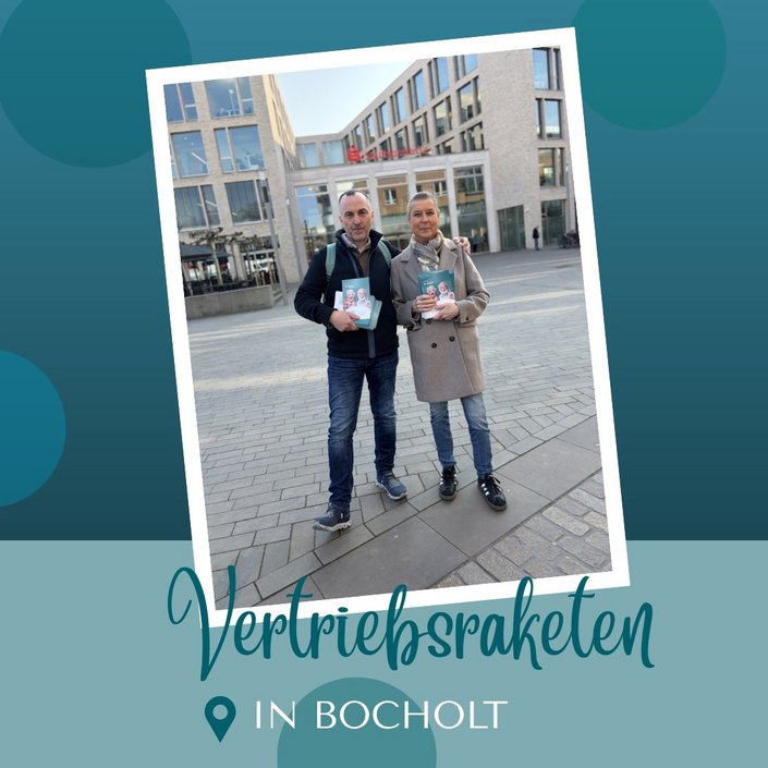 Bocholt aufgepasst ☝😉 Unsere Vertriebsraketen sind für euch auf dem Krammarkt unterwegs 💪🥰🚀 Uwe & Jeanette sind jetzt... Bocholt aufgepasst ☝😉 Unsere Vertriebsraketen sind für euch auf dem Krammarkt unterwegs 💪🥰🚀 Uwe & Jeanette sind jetzt...