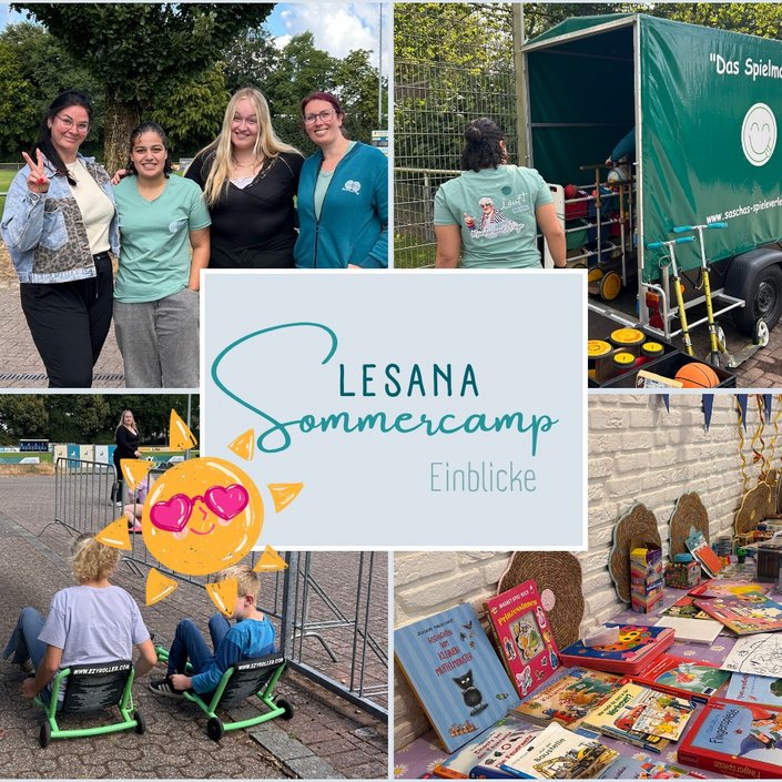 Unser LESANA-Sommercamp war ein voller Erfolg! ☀️💚 Gemeinsam wurde gespielt, gelacht, entdeckt und jede Menge Spaß... Unser LESANA-Sommercamp war ein voller Erfolg! ☀️💚 Gemeinsam wurde gespielt, gelacht, entdeckt und jede Menge Spaß...
