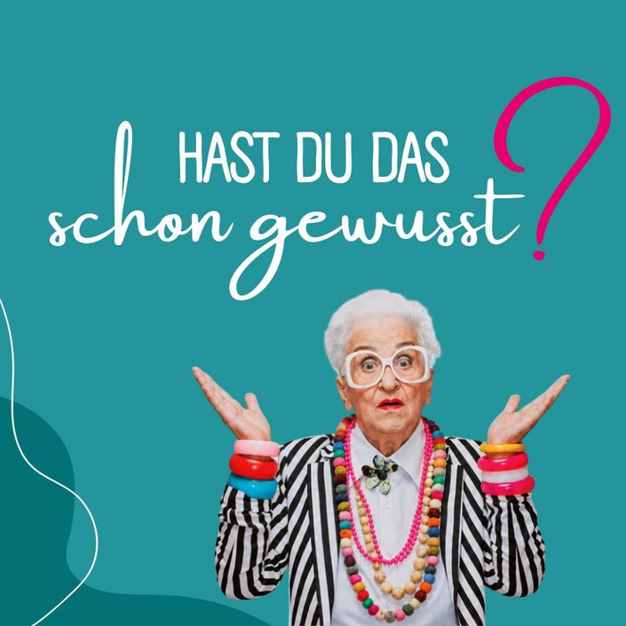 Habt ihr das schon gewusst? 🤔💚 Ab jetzt heißt es bei uns jeden Freitag: „Schon gewusst?“ ✨ In unserer neuen... Habt ihr das schon gewusst? 🤔💚 Ab jetzt heißt es bei uns jeden Freitag: „Schon gewusst?“ ✨ In unserer neuen...