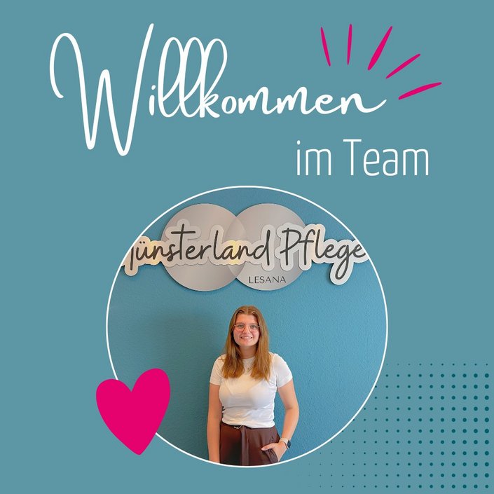 Herzlich willkommen, liebe Svenja!🫶 Wir freuen uns von Herzen, dass du jetzt Teil der LESANA Münsterland Pflege bist.... Herzlich willkommen, liebe Svenja!🫶 Wir freuen uns von Herzen, dass du jetzt Teil der LESANA Münsterland Pflege bist....